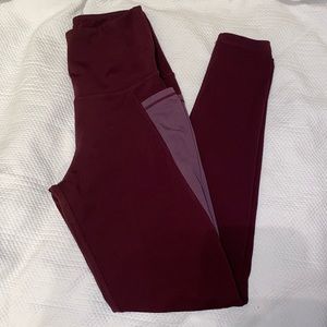 Women's leggings | burgundy | small